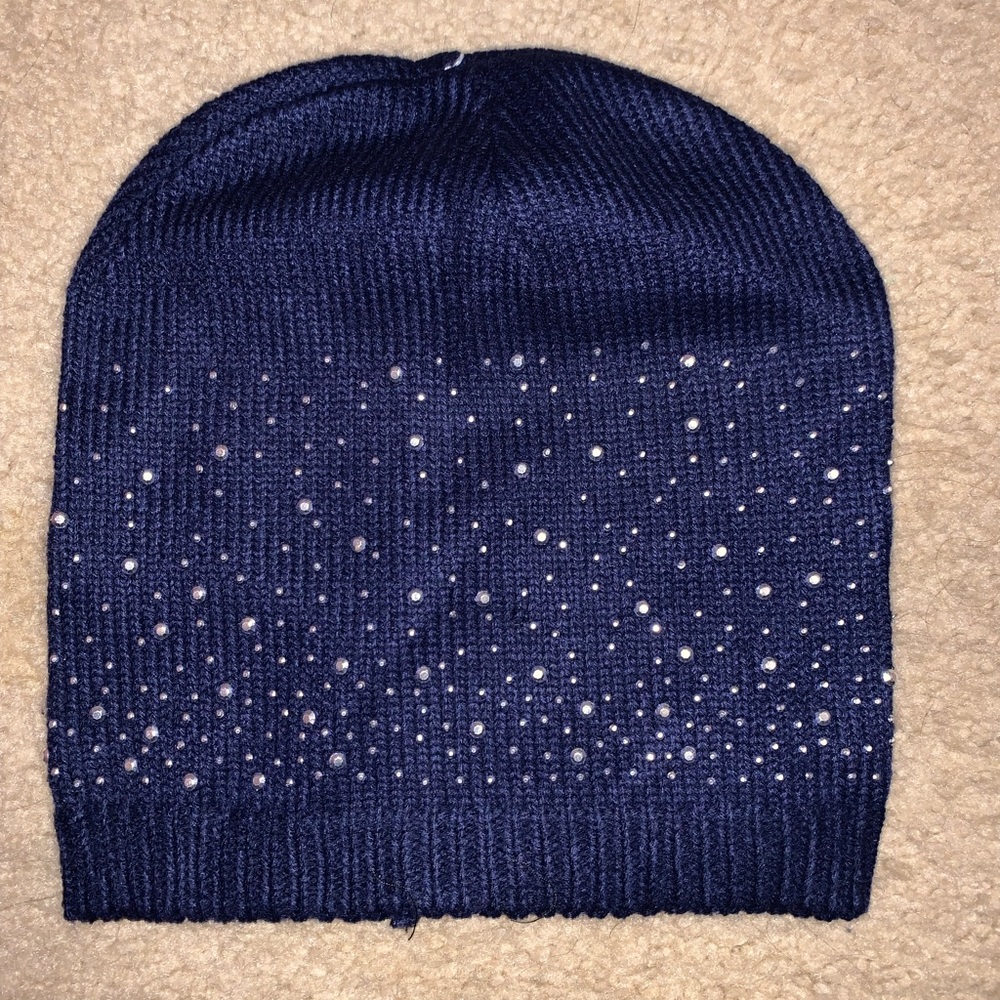 Baby Blue Sparkle Beanie